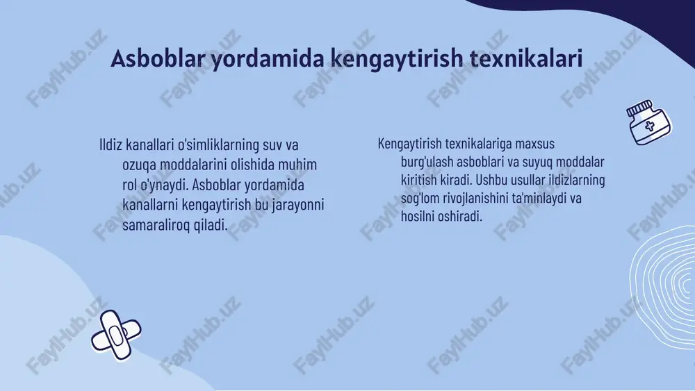 ildiz kanallarini kengaytirish usullari - Page 5