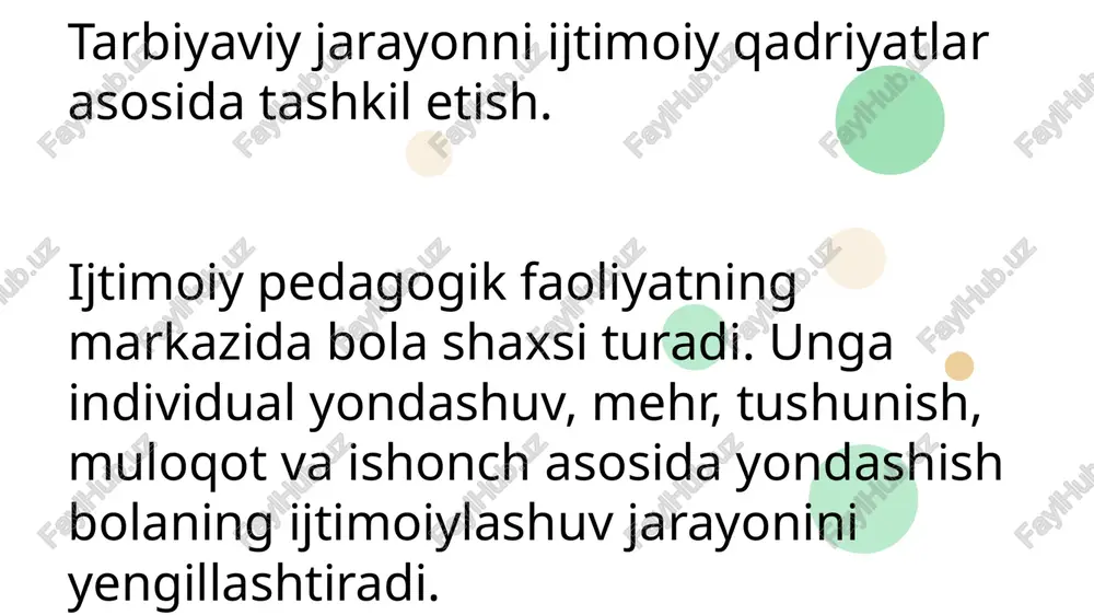 maktabgacha ta’lim tashkilotlarida ijtimoiy-pedagogik ishlarni tashkil etish - Page 5