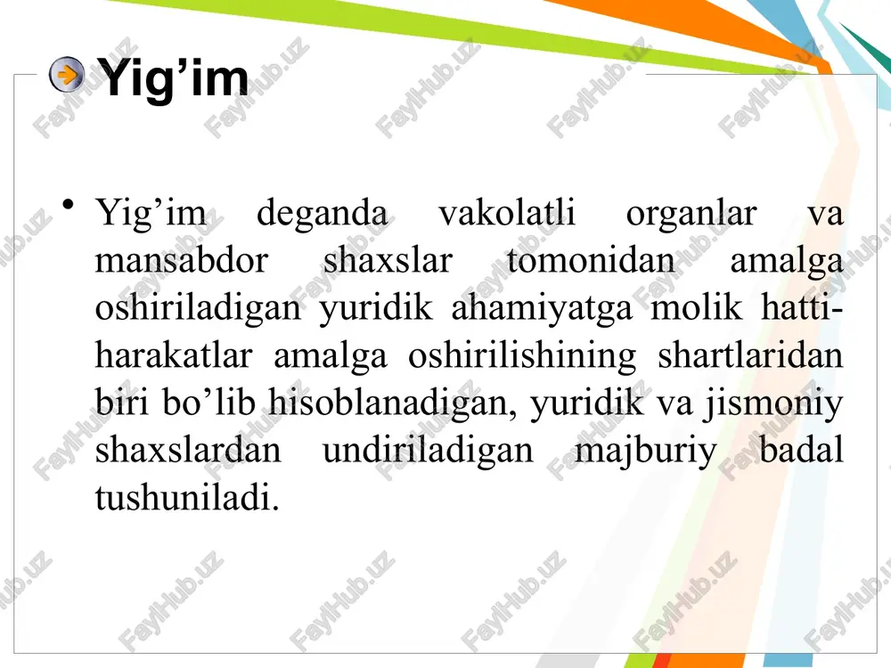 ar (maqsadli jamg’armalardan tashqari) jami 100 100 100 100 100 100 100 100 100 2. shu jumladan: bevosita soliqlar 26,2 23,6 23,0 24,0 20,6 28,4 31,6 36,6 27,3 № ko’rsatkichlar yillar 2021 2014 2015 2016 2017 2018 2019 2020 1. davlat budjeti daromadlari –jami shu jumladan: bilvosita soliqlar 100 53,5 100 52,9 100 55,1 100 54,6 100 53,7 100 45,8 100 45,4 100 48,9 o‘zbekiston respublikasi davlat byudjeti daromadlari tarkibida bilvosita soliqlarning o‘rni (foizda) 4. umumdavlat soliqlar hamda mahalliy soliqlar va yig’imlar mahalliy soliqlar hukumatlar bajaradigan vazifalariga qarab belgilanib, ularga doimiy va to‘liq biriktirib beriladi. mahalliy hokimiyat organlari asosan fuqarolarga yaqin bo‘lganligidan ular ijtimoiy masalalarni, jumladan, maktab, sog‘liqni saqlash, madaniyat, maorif, shahar va qishloqlar obodonchiligi kabi vazifalarni bajaradi. lekin bu soliqlar va boshqa majburiy to‘lovlar ularning byudjet xarajatlarining 30-40 foizini qoplaydi, xolos. soliqlarning umumdavlat (respublika) va mahalliy soliqlarga bo‘linishi hukumat idoralarining respublika hukumati va mahalliy hukumatlarga bo‘linishi asosida kelib chiqadi. …