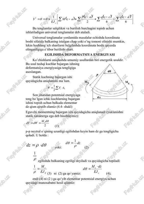 azariyasi» dan masala hamda misollar to`plami, toshkent, 1987 yil. – 246 bet. 3.s.a.yo`ldoshbekov «mashina va mexanizmlar nazariyasi» dan masala hamda misollar to`plami, toshkent, 1988 yil. – 158 bet. 4.i.i. artobolevskiy «teoriya mexanizmov i mashin», moskva, 1988 god. – 640 stranitsa. 5.k.m.mansurov «materiallar qarshiligi kursi», toshkent, 1983 yil. – 504 bet. 6.m.s.movnin va boshqalar «texnikaviy mexanika asoslari» toshkent 1983 yil. – 450 bet. 7.a.v. darkov, g.s. shpiro «soprotivlenie materialov», moskva 1989 god. – 624 stranitsa. 8.a.m. mixaylov «soprotivlenie materialov», moskva 1989 god. – 352 stranitsa. 9.g.b. iosileevich i dr. «prikladnaya mexanika», moskva 1989 god. – 351 stranitsa. 10.i.sulaymonov «mashina detallari», toshkent 1981 yil. – 304 bet. 11.g.b. iosileevich «detali mashin», moskva 1988 god. – 368 stranitsa. 12.r.m.tojiboev «mashina detallari kursidan masalalar to`plami», toshkent, 1992 yil. – 140 bet. 13.m.t. urozboev «materiallar qarshiligi asosiy kursi», toshkent 1973 yil. – 498 bet 14.g.sh.zokirov «mashina va mexanizmlar nazariyasi», toshkent 2002 yil. – 184 bet. …