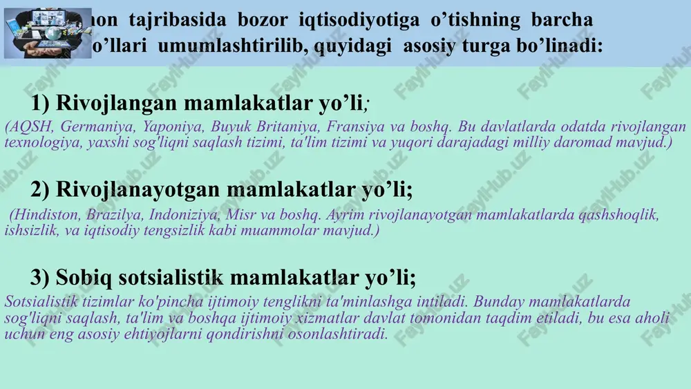 4-yil 19-aprel, pq-163-son mamlakatimizda iqtisodiy o‘sishni ta’minlash, milliy iqtisodiyotning raqobatbardoshligini oshirish va unda davlat ishtirokini qisqartirish hamda to‘g‘ridan-to‘g‘ri xorijiy investitsiyalar oqimini ko‘paytirishda xususiylashtirish muhim omil bo‘lib qolmoqda. xususan, o‘tgan uch yilda professional konsultantlar orqali tashkil etilgan ommaviy savdolar natijalariga ko‘ra, xorijiy investorlarga 26 ta aktiv 1,3 milliard aqsh dollariga sotildi. professional konsultantlarni jalb qilgan holda xalqaro bozorda ommaviy savdolarga chiqariladigan aksiya paketlari (ulushlari) ro‘yxati t/r tashkilot nomi joylashgan joyi sotiladigan ulush miqdori (foizda) ommaviy savdolar konsultant jalb etish ommaviy savdoni e’lon qilish 1. “issiqlik elektr stansiyalari” aj toshkent shahri 51 2024-yil ii chorak 2025-yil ii chorak 2. “dehqonobod kaliy zavodi” aj qashqadaryo viloyati 100 2024-yil ii chorak 2024-yil iv chorak 3. “o‘zbekinvest” eisk” aj toshkent shahri 79,4 2024-yil iii chorak 2025-yil i chorak 4. “o‘zagrosug‘urta” aj toshkent shahri 94,5 2024-yil iii chorak 2025-yil i chorak 5. “inter notel” mchj toshkent shahri 100 2024-yil ii chorak 2025-yil i chorak 6. “samarqand …