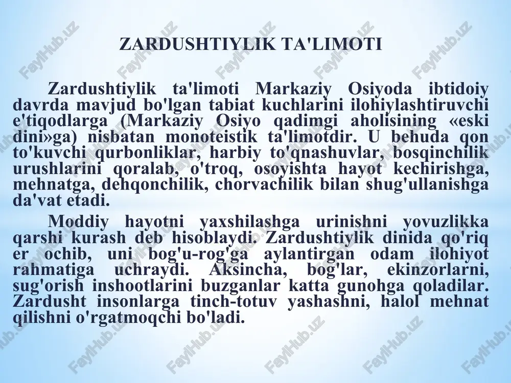 si, irodasini baquvvat, imon e'tiqodini butun qiladigan, vijdonini uyg'otadigan beqiyos kuch, uning barcha qarashlarining mezonidir. islom dinidagi aqidaviy yo'nalishlar ahli sunna val-jamoa moturidiya yo'nalishi ash'ariya yo'nalishi islom dinidagi fiqhiy mazhablar hanafiy mazhabi molikiy mazhabi shofiiy mazhabi hanbaliy mazhabi payg'ambarimiz muhammad (s.a.v.) ogohlantirib aytganlarki: «yahudiylar 71 firqaga, nasroniylar 72 firqaga bo'linib ketgan edilar. mening ummatim 73 firqaga bo'lingaylar. ulardan bittasigina najot topib omon qolur, qolganlari esa do'zax ahlidirlar». (buxoriy, muslim, abu dovud va termiziy rivoyatlari). islom ummatining oqimlarga bo'linib ketishi «mazhab» arabcha so'z bo'lib, «yo'nalish», «yo'l», «diniy ta'limot» ma'nolarini bildiradi. islom shariati va aqidasining muayyan bir tizimga solingan holatdagi ko'rinishi mazhab deyiladi. mazhablar fiqhiy va aqidaviy degan ikki qismga bo'linadi. fiqhiy mazhablar to'rtta: hanafiy, molikiy, shofeiy va hanbaliy. aqidaviy mazhablar: moturidiylik va ash'ariylikdir. 22 mazhab «fiqh» so'zi lug'atda «chuqur tushunish», «idrok etish», «bilish» ma'nolarini bildiradi. istilohiy ma'noda esa «fiqh» – shariat hukmlarini o'rganish, shariat qoidalarini barcha qismlari bilan anglash hamda qaysi …