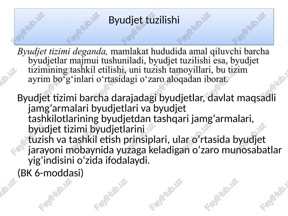 byudjetning moliyaviy-huquqiyasoslari - Page 5