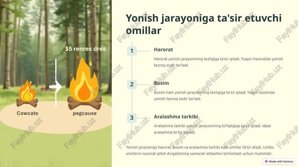 benzin va dizel dvigatellarida yonish jarayonining fazalari - Page 5