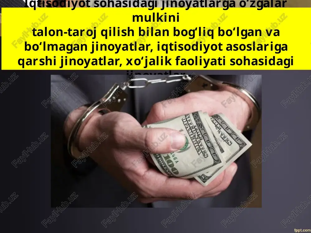 iqtisodiyot sohasidagi jinoyatlar - Page 5