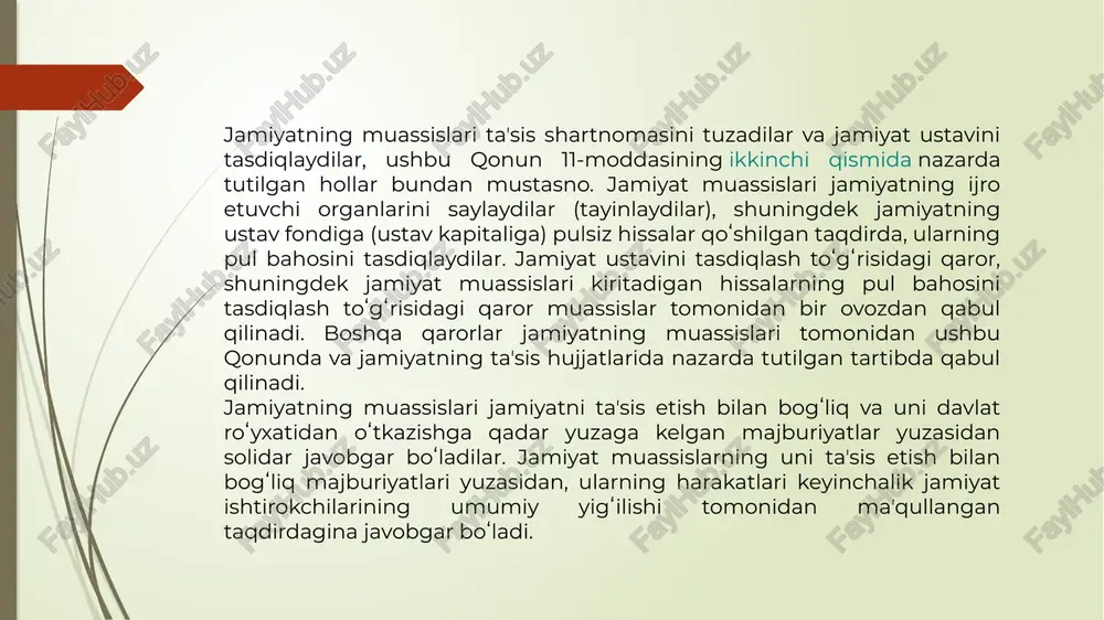 mchjning tashkil etilishi - Page 5