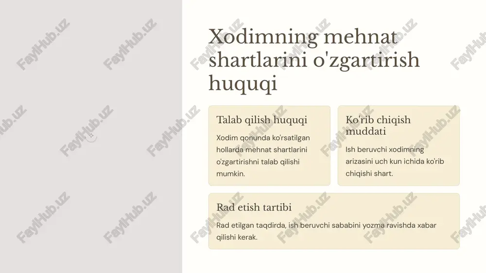 mehnat shartnomasini o'zgartirish - Page 5