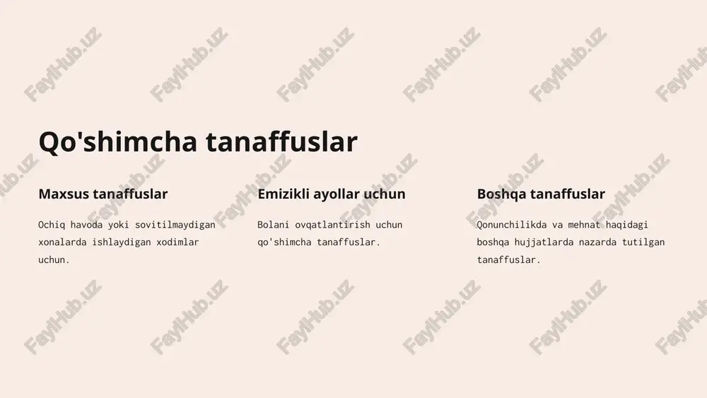 dam olish vaqti va ta'tillar - Page 5