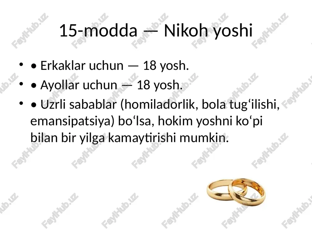 nikoh tuzish tartibi va shartlari - Page 5