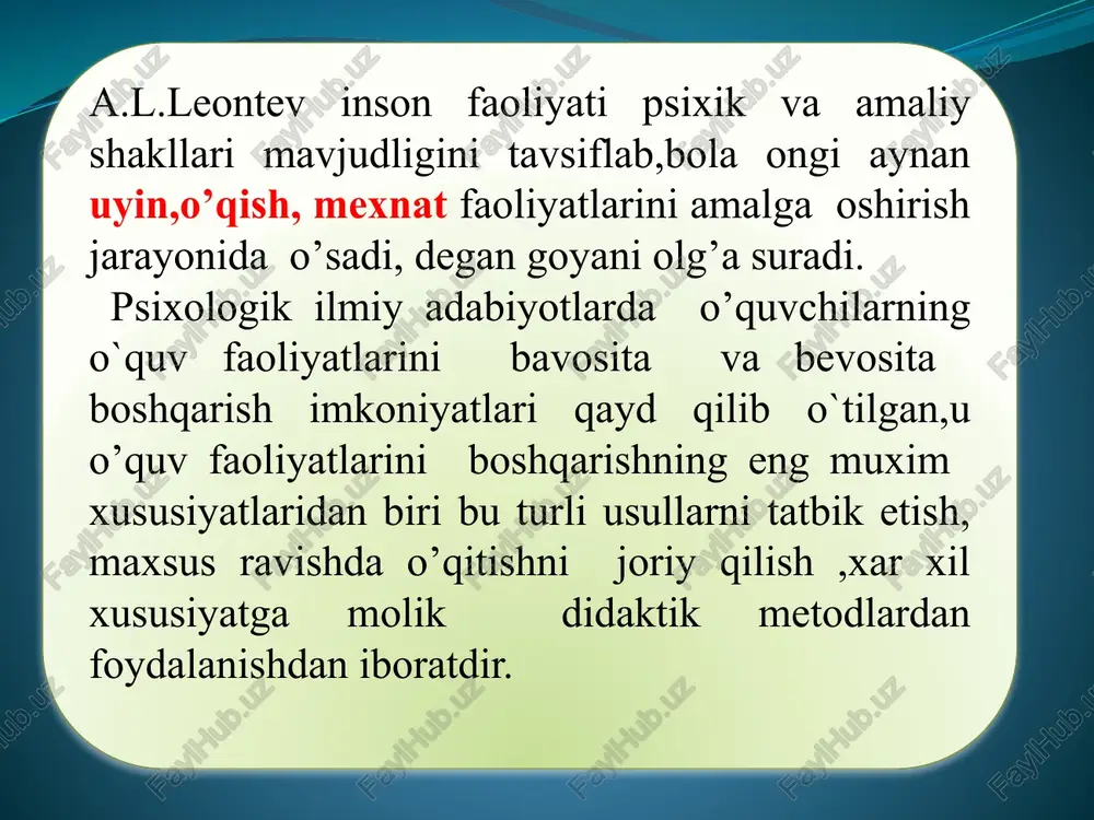 ta’lim psixologiyasi - Page 5