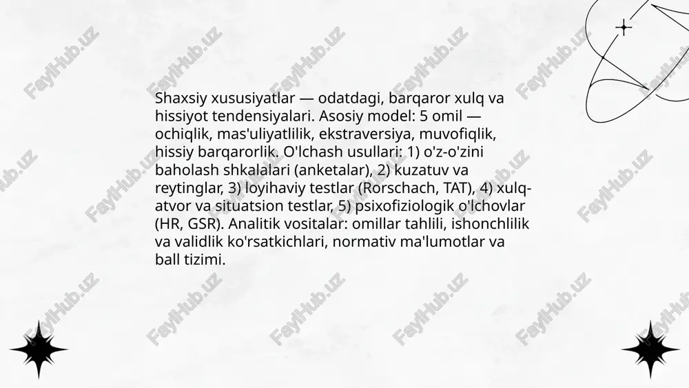shaxs psixologiyasi - Page 5