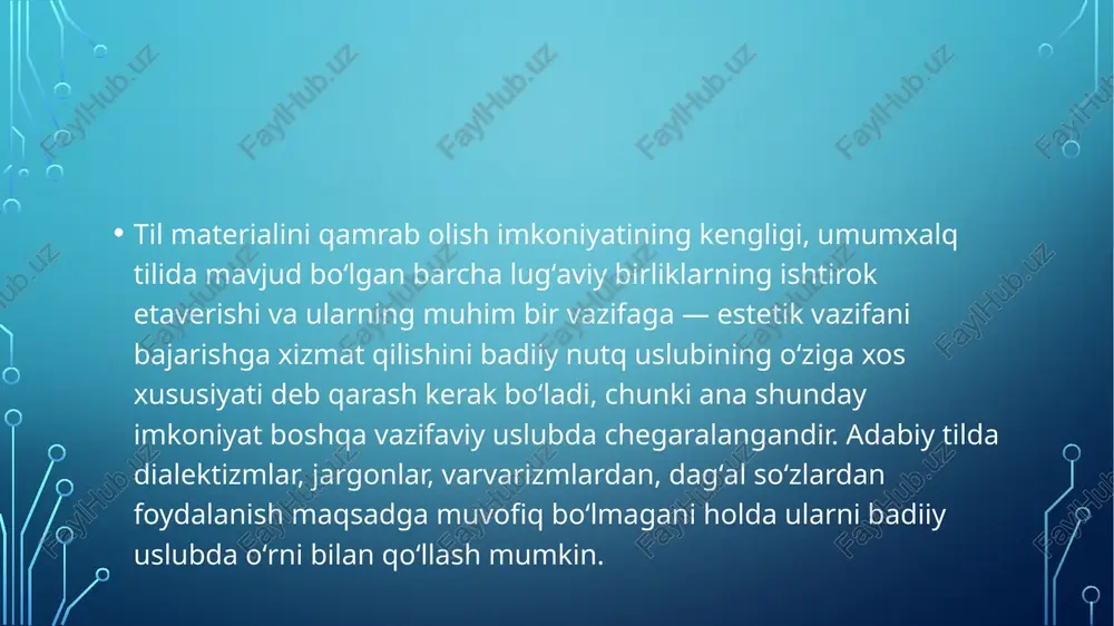 ilmiy va publitsistik uslublar - Page 5