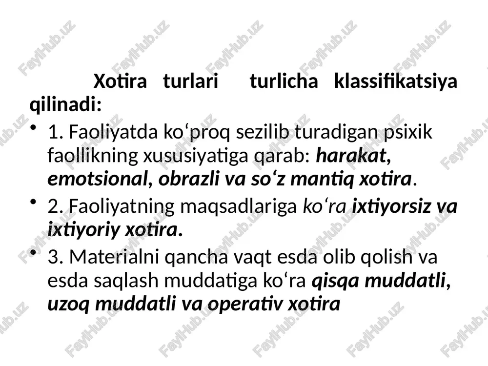 xotira haqida tushuncha - Page 5