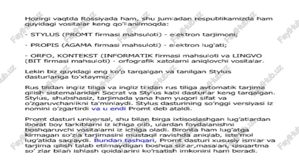 tarjima qiluvchi dasturlar yaratish texnologiyasi - Page 5