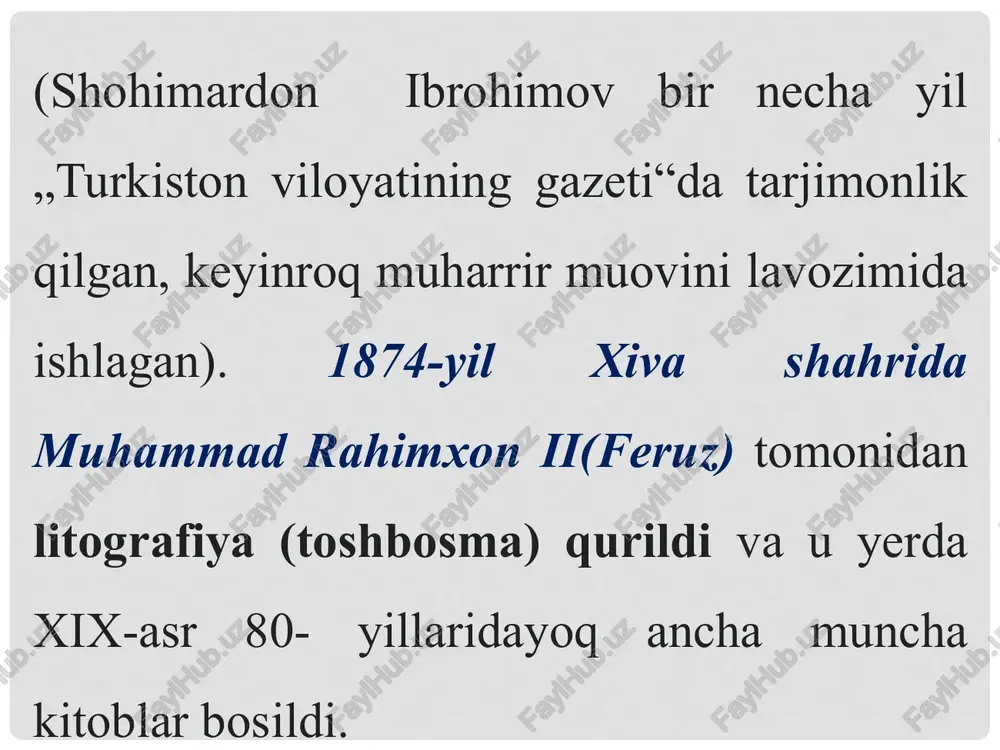an’anaviylik va ilk bosma nashrlar - Page 5