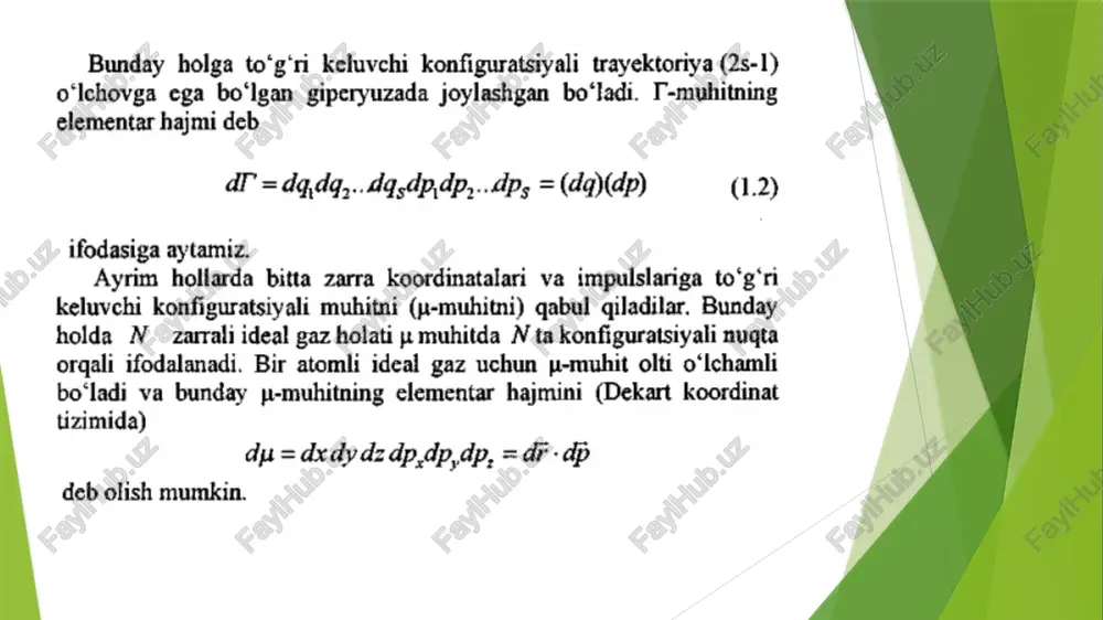 termodinamika va statik fizika - Page 5