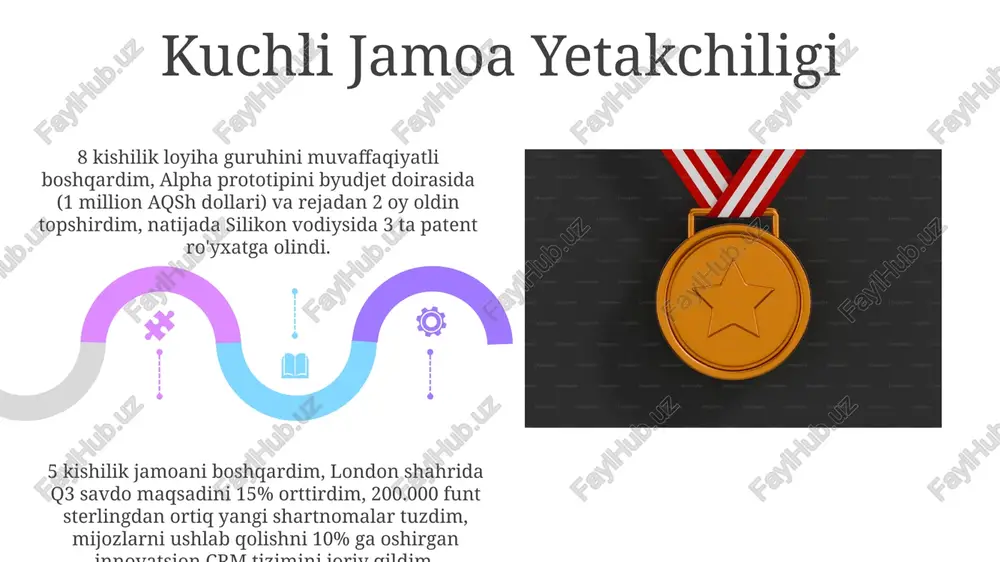 bal dynamics (london) va innovate solutions (bangalore). bu 1,5 million dollarlik yangi daromad oqimlarini yaratdi, bu 3-chorak prognozlaridan 15% yuqori. tizim yaxshilanishlari amalga oshirildi 2023-yil 3-choragida o'tkazilgan 3-tomondan penetratsiya testi natijalariga ko'ra, barcha 10 ta ichki dasturda ko'p faktorli autentifikatsiya (mfa)ni joriy etish orqali tizim xavfsizligi protokollari yaxshilandi va ma'lumotlar buzilishining oldini olish 85% ga oshdi, 2000 dan ortiq xodimning maxfiy ma'lumotlari himoyalangan. 3 ta mintaqaviy ma'lumotlar markazida (aqsh-sharq, yevropa-g'arb, apac) optimallashtirilgan ma'lumotlar bazasi indeksatsiyasi va yuk balanslash texnologiyalari yordamida so'rovga javob berish vaqti 25% tezlashtirildi, natijada 15000 dan ortiq kundalik faol foydalanuvchilar uchun foydalanuvchi tajribasi yaxshilandi. e'tiboringiz uchun rahmat @taqdimot_robot image4.jpg image5.jpg image6.jpg image7.jpg image8.jpg image9.jpg image10.jpg image11.jpg image12.jpg image13.jpg image14.jpg image15.jpg image16.jpg image17.jpg image18.jpg image19.jpg image20.jpg image1.jpeg image2.jpeg image3.jpeg