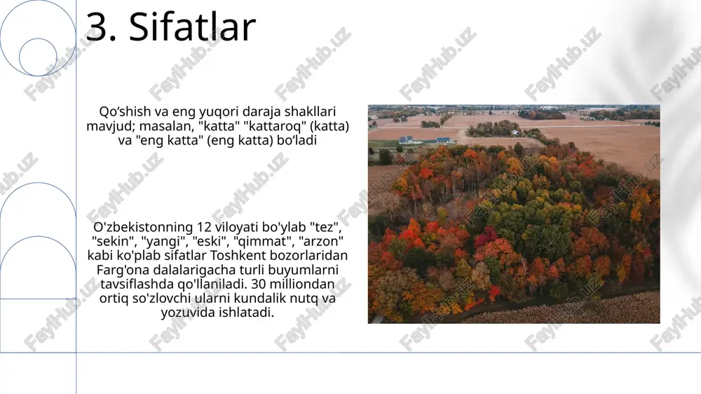 o‘zbek tilida sifat so‘z turkumi - Page 5