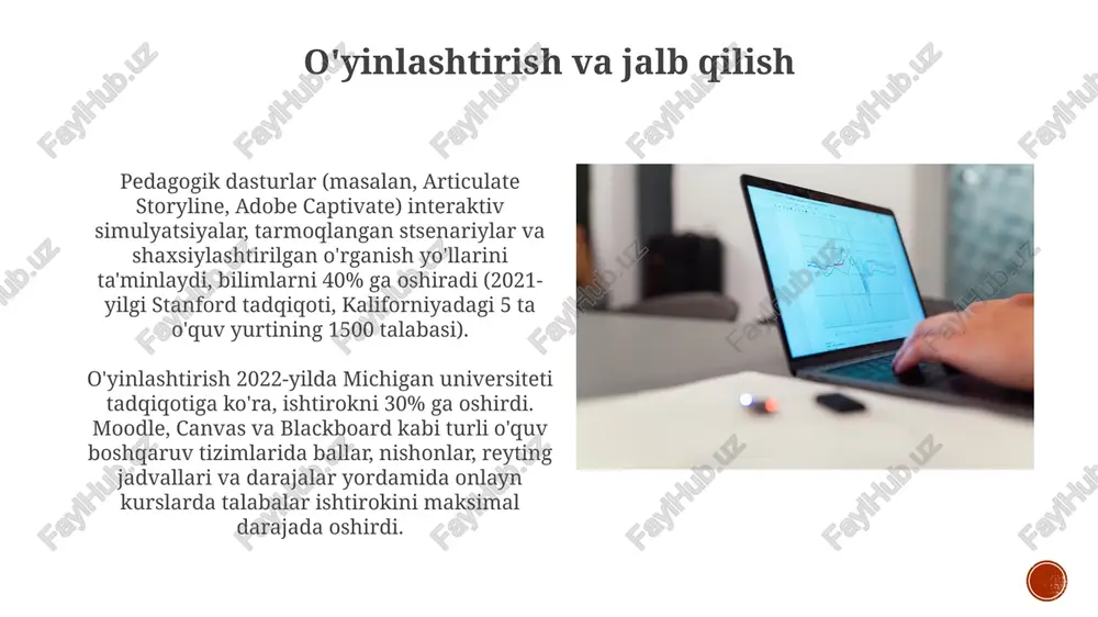 pedagogik dasturiy vositalar yordamida oʻquv kurslarni yaratish - Page 5
