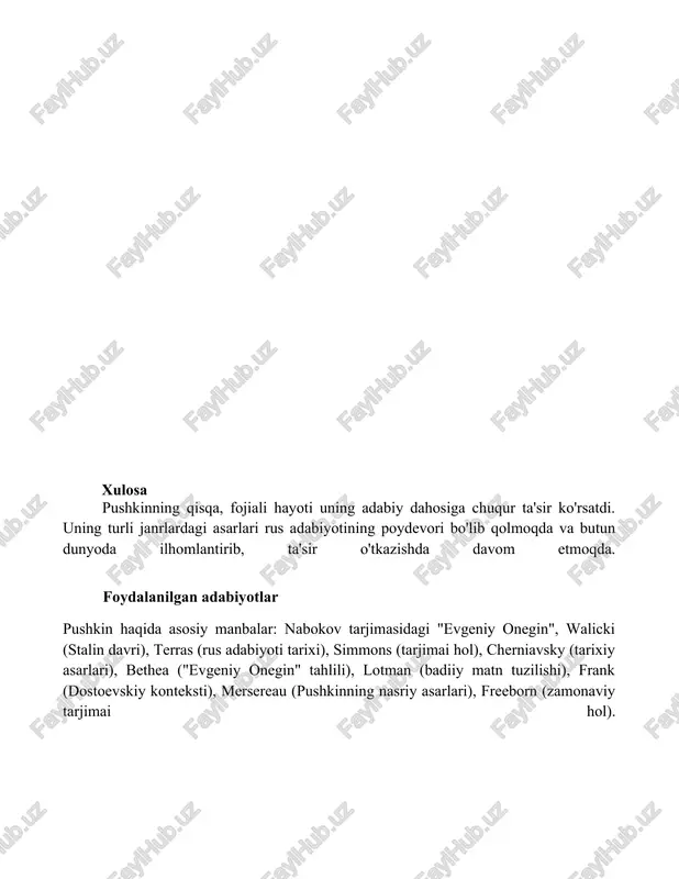 pushkin hayoti va ijodi - Page 5