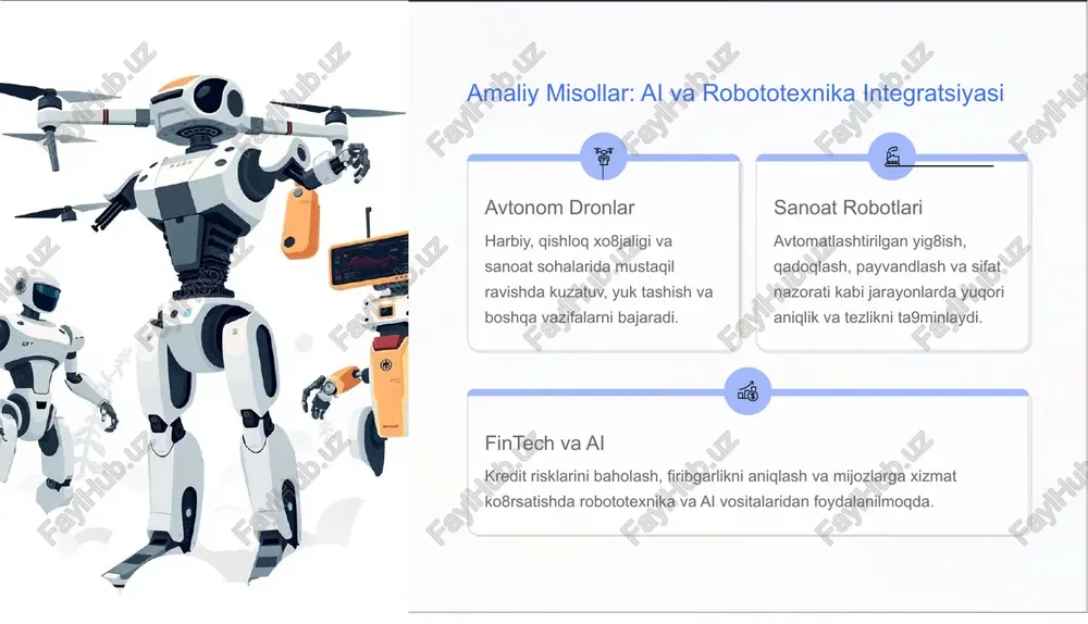 robototexnika va sun'iy intellekt integratsiyasi - Page 5