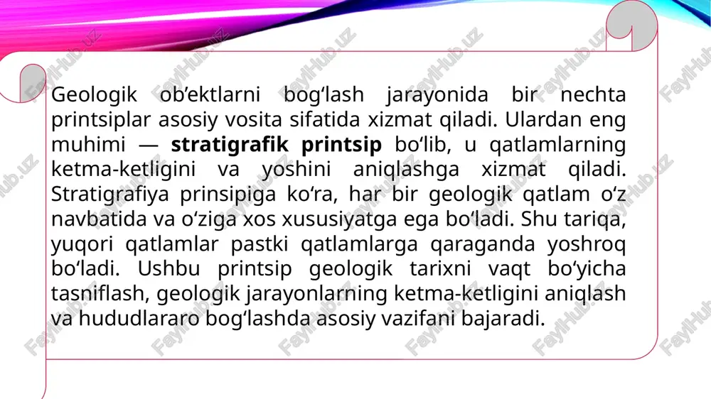 geologik qidiruv kuzatish ob'ektlarini bog'lash usullari. - Page 5
