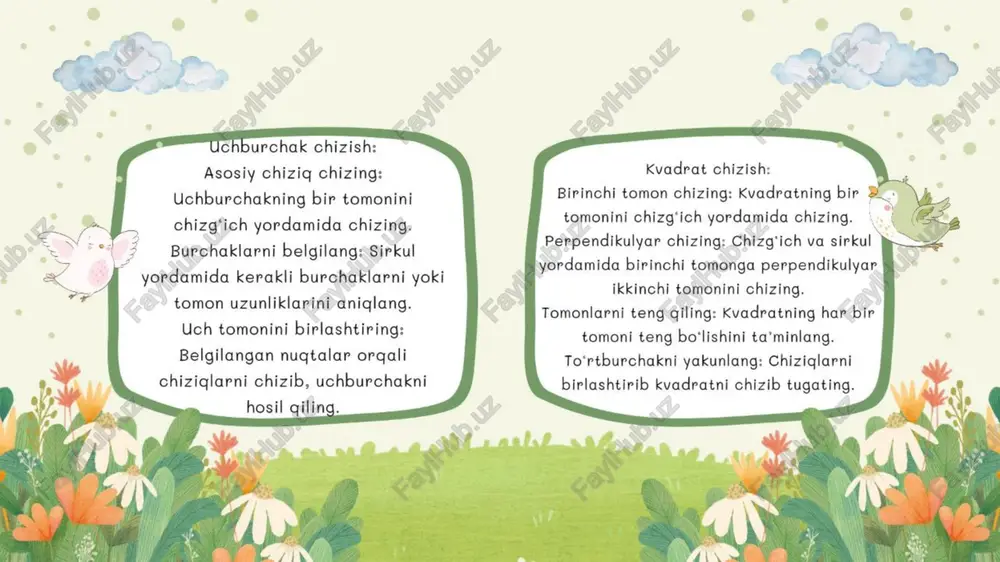geometrik masalalar haqida tushuncha - Page 5