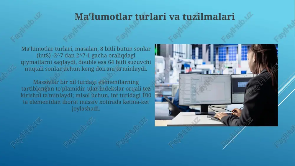 axbarotlarning kompyuterda tasvirlanishi axbarotning xosalari - Page 5