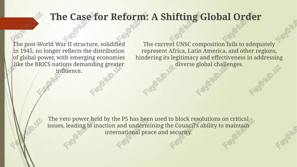 reforming multilateralism: pathways to a more inclusive future - Page 5