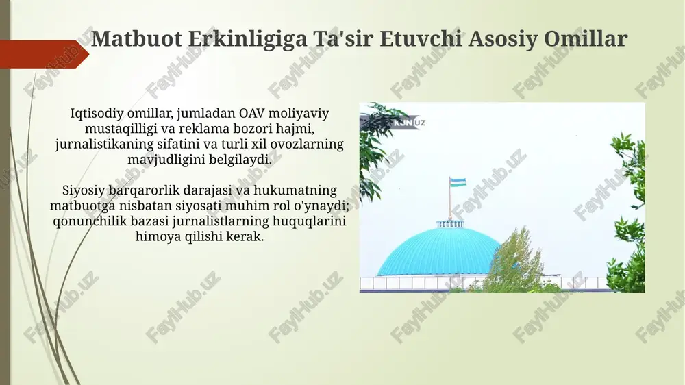 o‘zbekistonning matbuot erkinligi indeksidagi o‘rni - Page 5