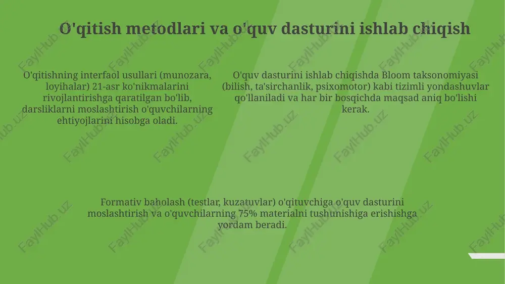 o'qituvchining kasbiy mahorati va mas'uliyati - Page 5