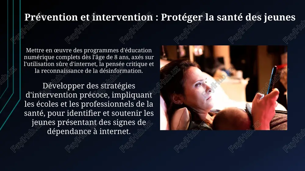 les dangers de l'abus d'internet: impacts sur la santé des jeunes - Page 5