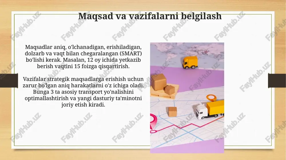 logistikada strategik rejalashtirish bosqichlari - Page 5