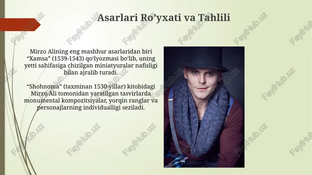 mirzo ali: hayoti va ijodiy merosi - Page 5