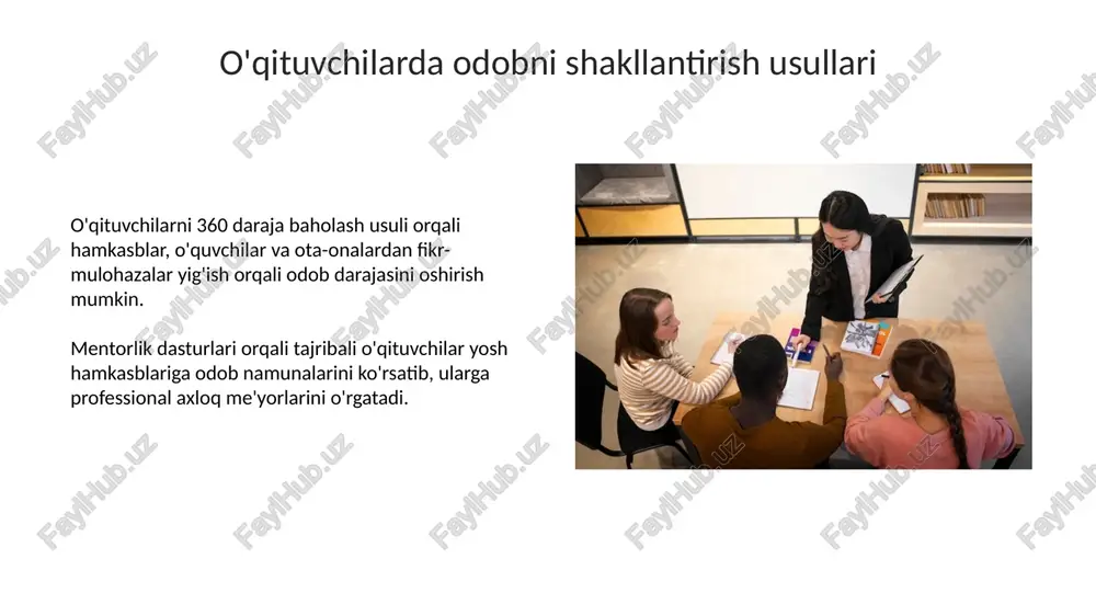 o'qituvchi kasbiy mahorati - Page 5