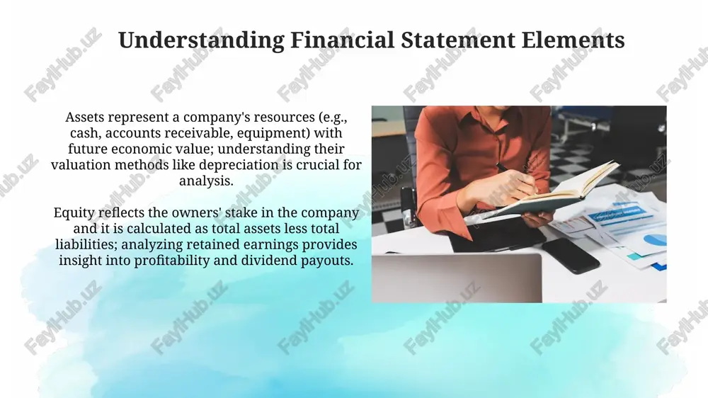 financial report summarization - Page 5