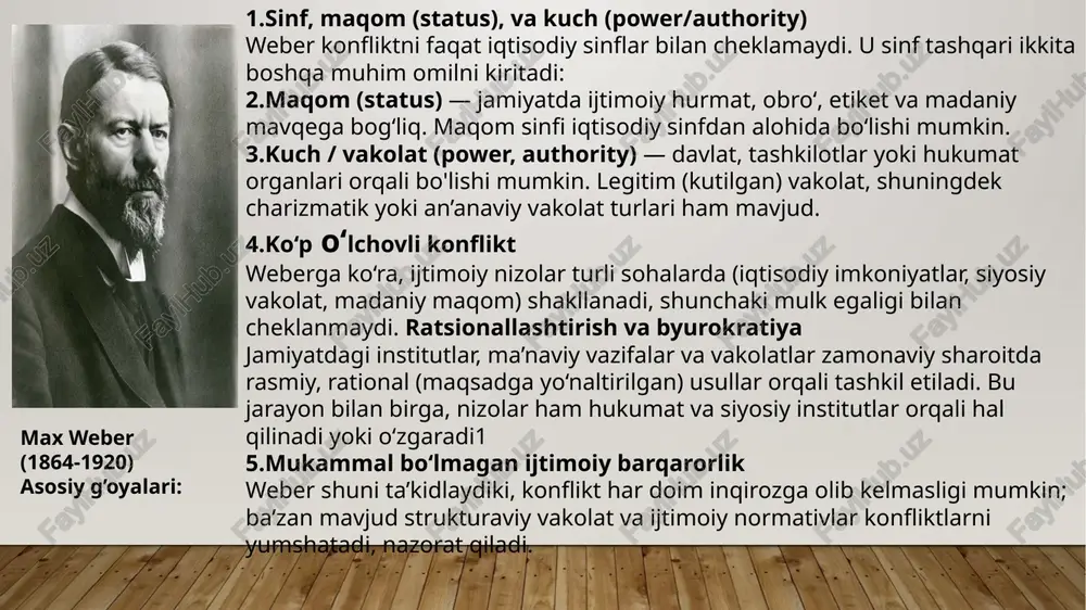 konfliktlar sotsiologiyasining vujudga kelish tarixi - Page 5