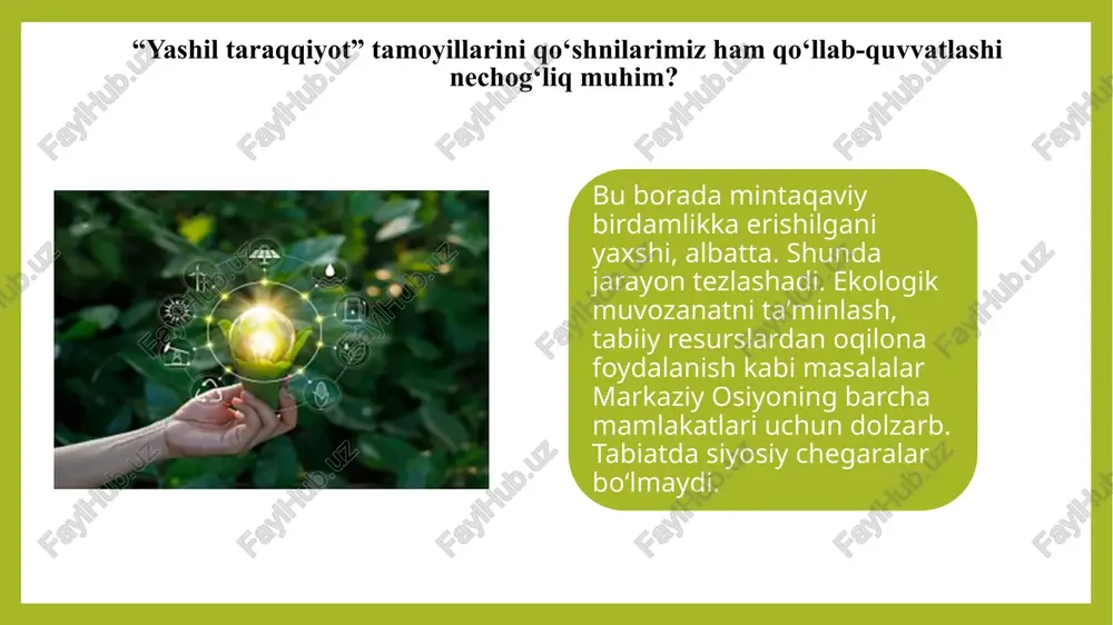 yashil iqtisodiyotga kirish - Page 5