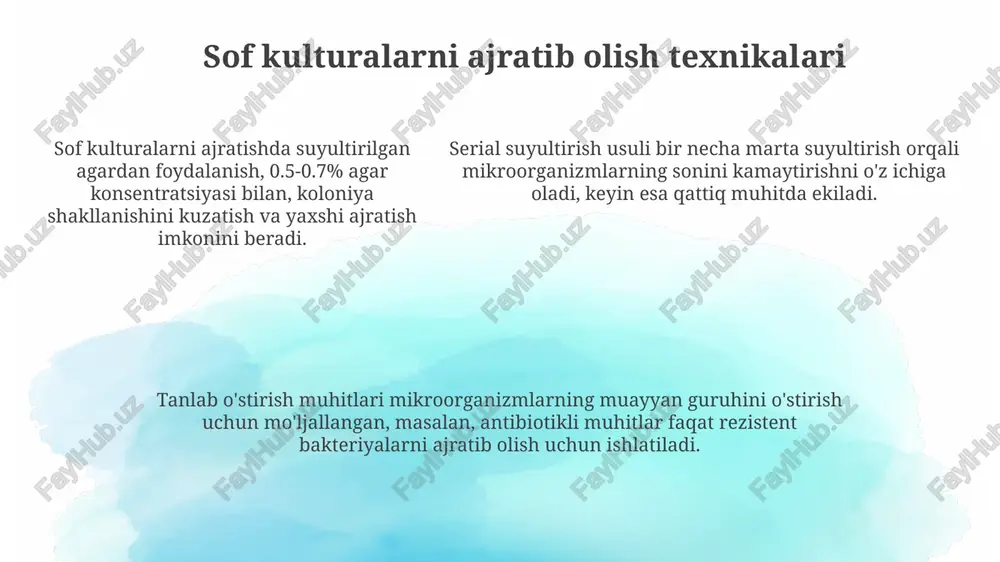 sof kulturalar va ularni olish - Page 5