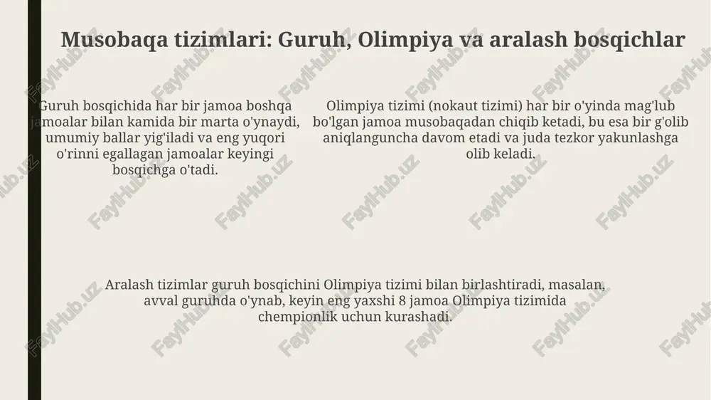 musobaqa qoidalari va tashkilotchilar majburiyatlari - Page 5