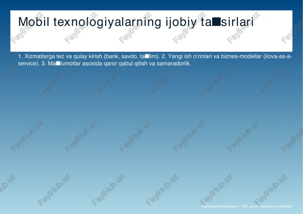 raqamli iqtisodiyotda mobil texnologiyalar - Page 5