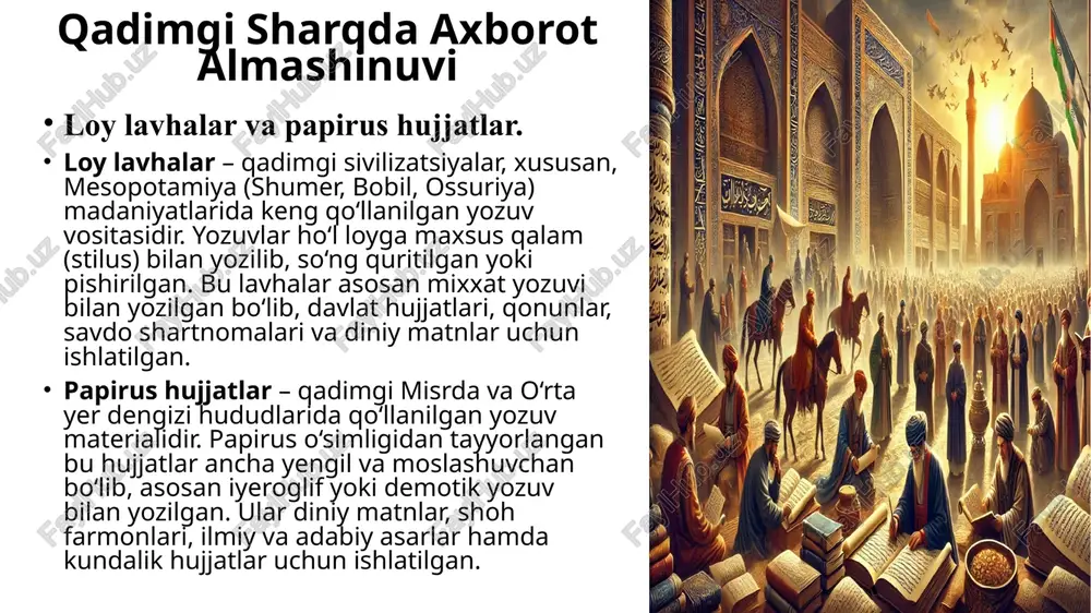 m yondashuvi g‘arb: talabaga yo‘naltirilgan, tanqidiy fikrlash va mustaqil o‘rganishga urg‘u beriladi. sharq: an’anaviy yondashuv kuchli, o‘qituvchi va kitoblarga asoslangan o‘qitish usuli ko‘proq qo‘llaniladi. ta’lim usullari g‘arb: interfaol darslar, guruh ishlari va innovatsion texnologiyalar keng qo‘llaniladi. sharq: matn yodlash va an’anaviy pedagogik yondashuvlar hali ham muhim rol o‘ynaydi. baholash tizimi. g‘arb: yozma ishlar, loyiha va ijodiy topshiriqlarga asoslangan baholash tizimi. sharq: imtihon va test tizimi asosiy rol o‘ynaydi. fan va texnologiyalarni qo‘llash g‘arb: raqamli ta’lim, sun’iy intellekt va masofaviy o‘qitish keng rivojlangan. sharq: texnologiyalar joriy etilayotgan bo‘lsa ham, ko‘plab hududlarda an’anaviy ta’lim usullari ustun. gender va ta’lim imkoniyatlari. g‘arb: gender tengligi yaxshi rivojlangan, erkaklar va ayollar uchun ta’lim imkoniyatlari teng. sharq: ayrim hududlarda ayollar uchun ta’lim olish imkoniyatlari hali ham cheklangan. g‘arb: gender tengligi yaxshi rivojlangan, erkaklar va ayollar uchun ta’lim imkoniyatlari teng. bilimni saqlash va uzatish usullari. og‘zaki an’ana. sharq: she’riy va hikmatli so‘zlar orqali uzatish (masalan, maqollar, dostonlar). …
