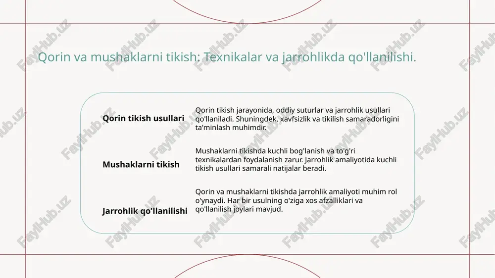 klinik anatomiyada tikish usullari va tugunlar - Page 5