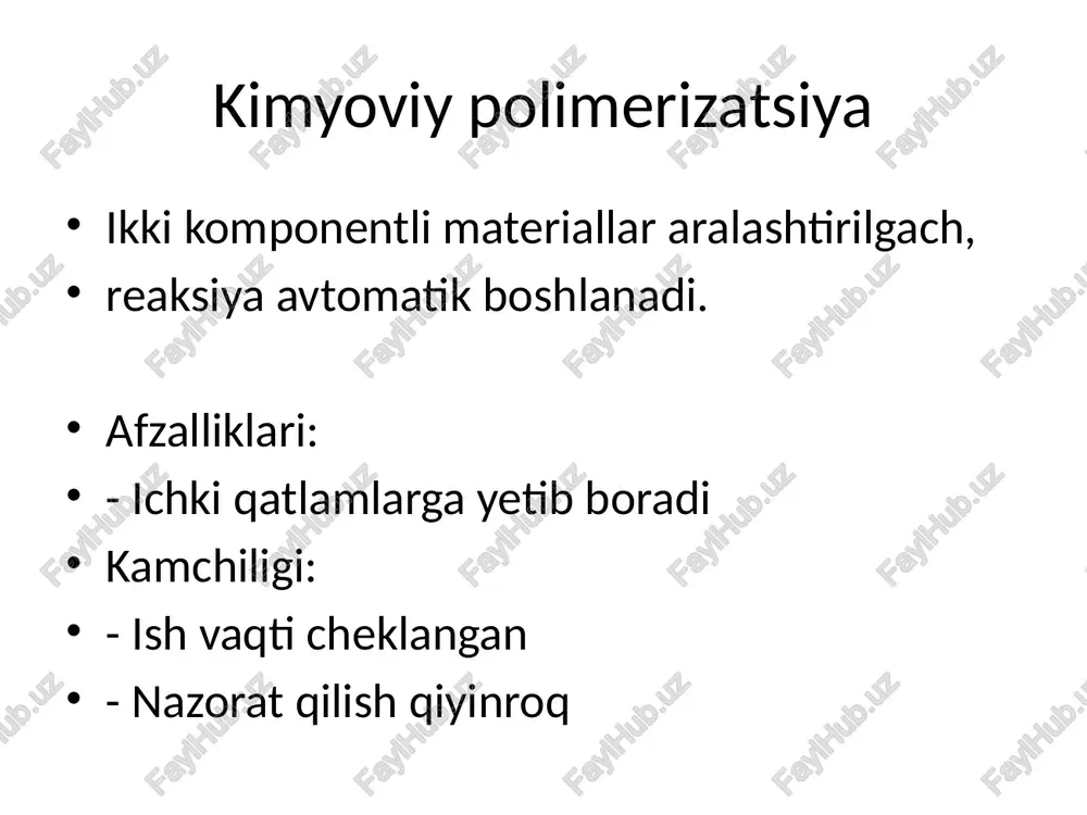 polimerizatsiya jarayoni - Page 5