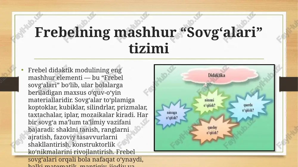 f. frebelning didaktik ta’lim moduli - Page 5