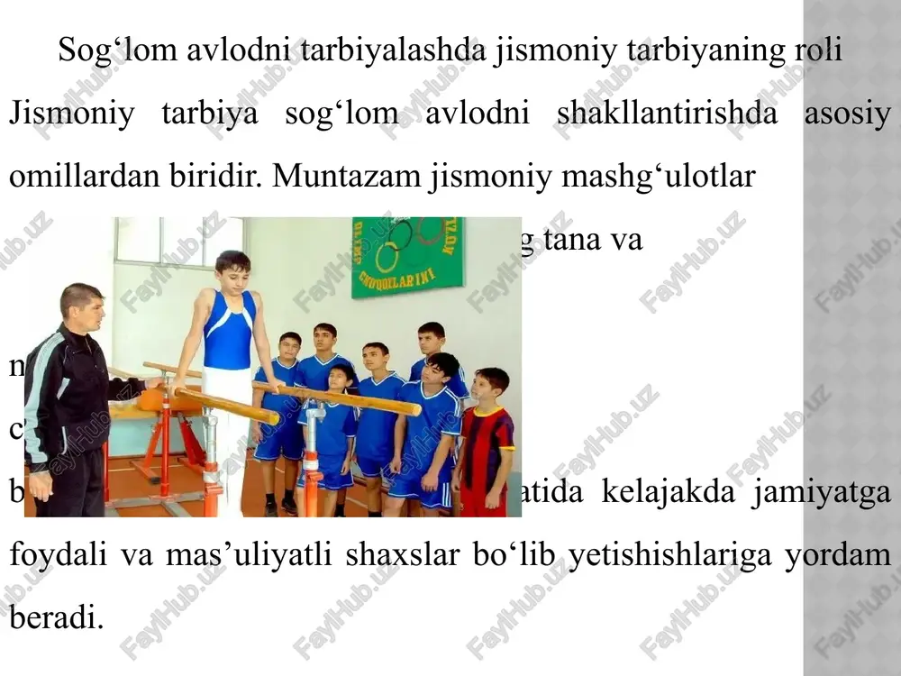 jismoniy tarbiya va sog'liqni saqlash - Page 5