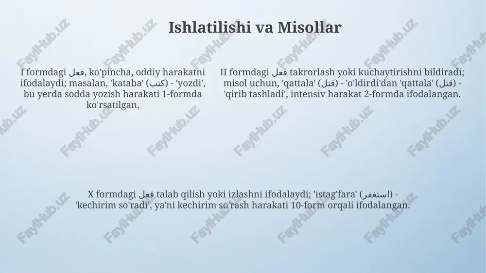 arabtilida feʼl boblari - Page 5