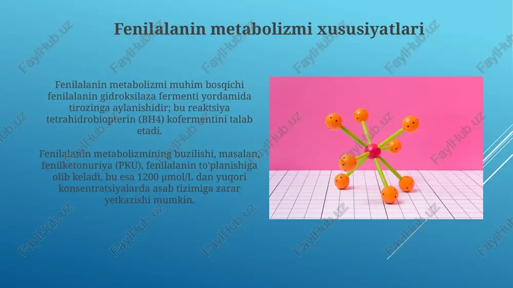 ayrim aminokislotalar almashinuvining oʻziga xos xususiyatlari - Page 5