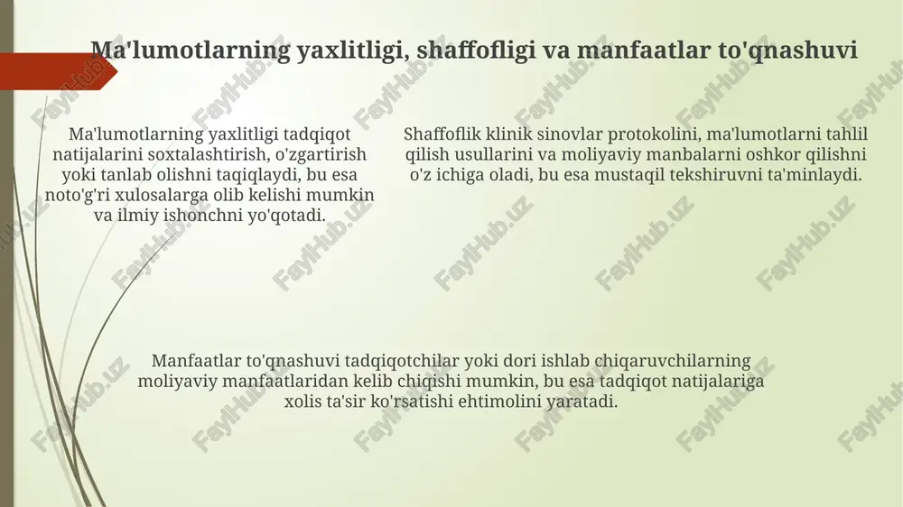 klinik sinovlar etikasi va informed consent - Page 5
