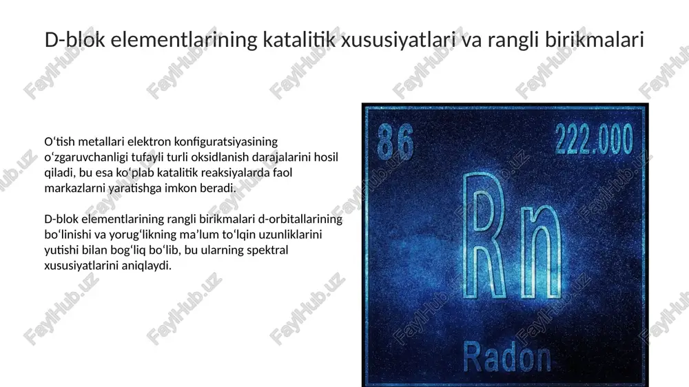 d-blok elementlarining xossalari - Page 5